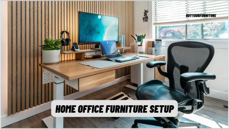 Home Office Furniture Setup